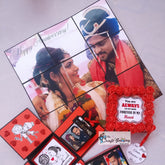 Two Layer Mystery Explosion Box | Red And Black